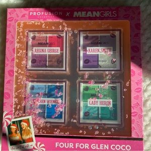 Official Meangirls Quad Eye Shadow Set